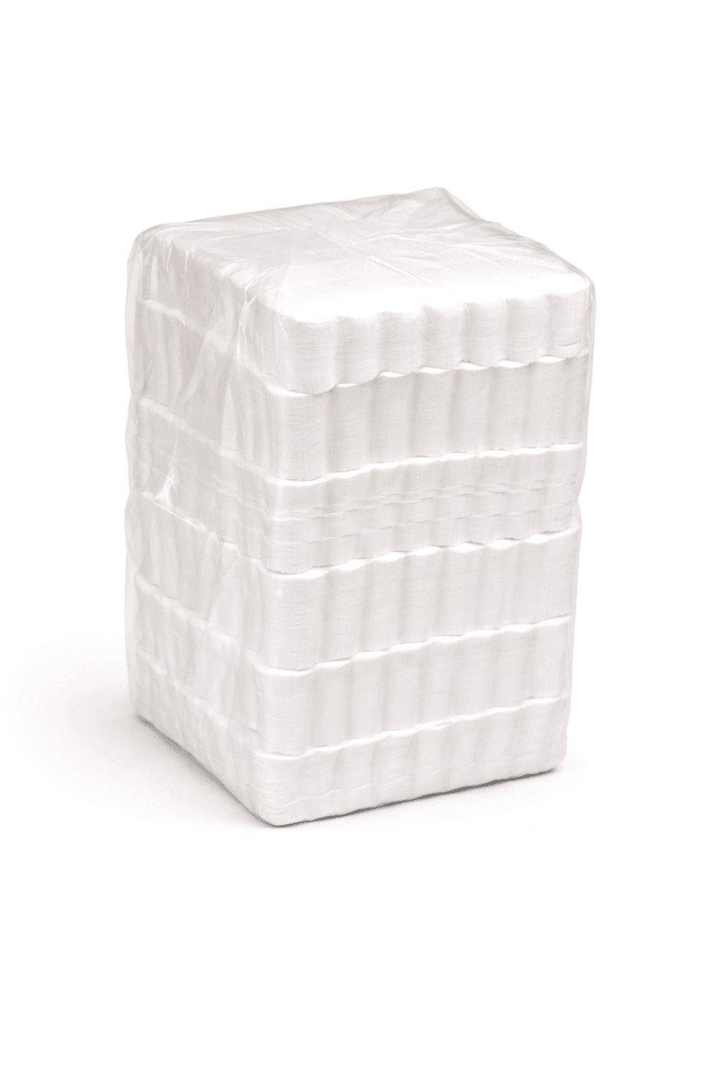 Serwetki białe 15×15 cm ząbkowane – 2000 sztuk