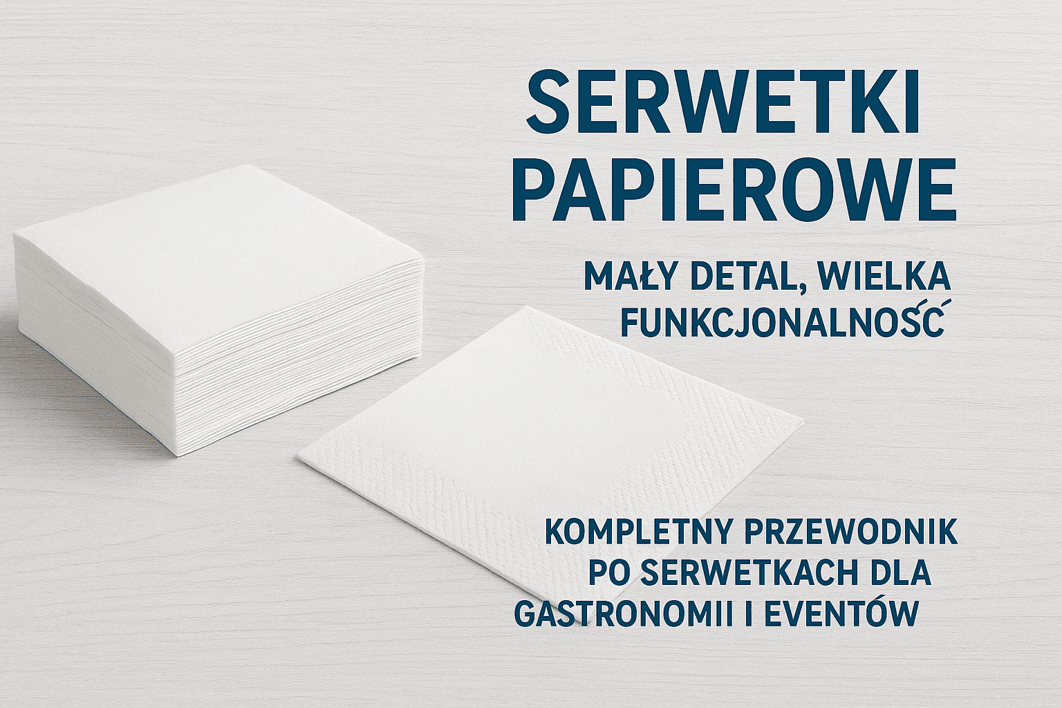 Serwetki papierowe – ceny za sztukę i pełna tabela doboru