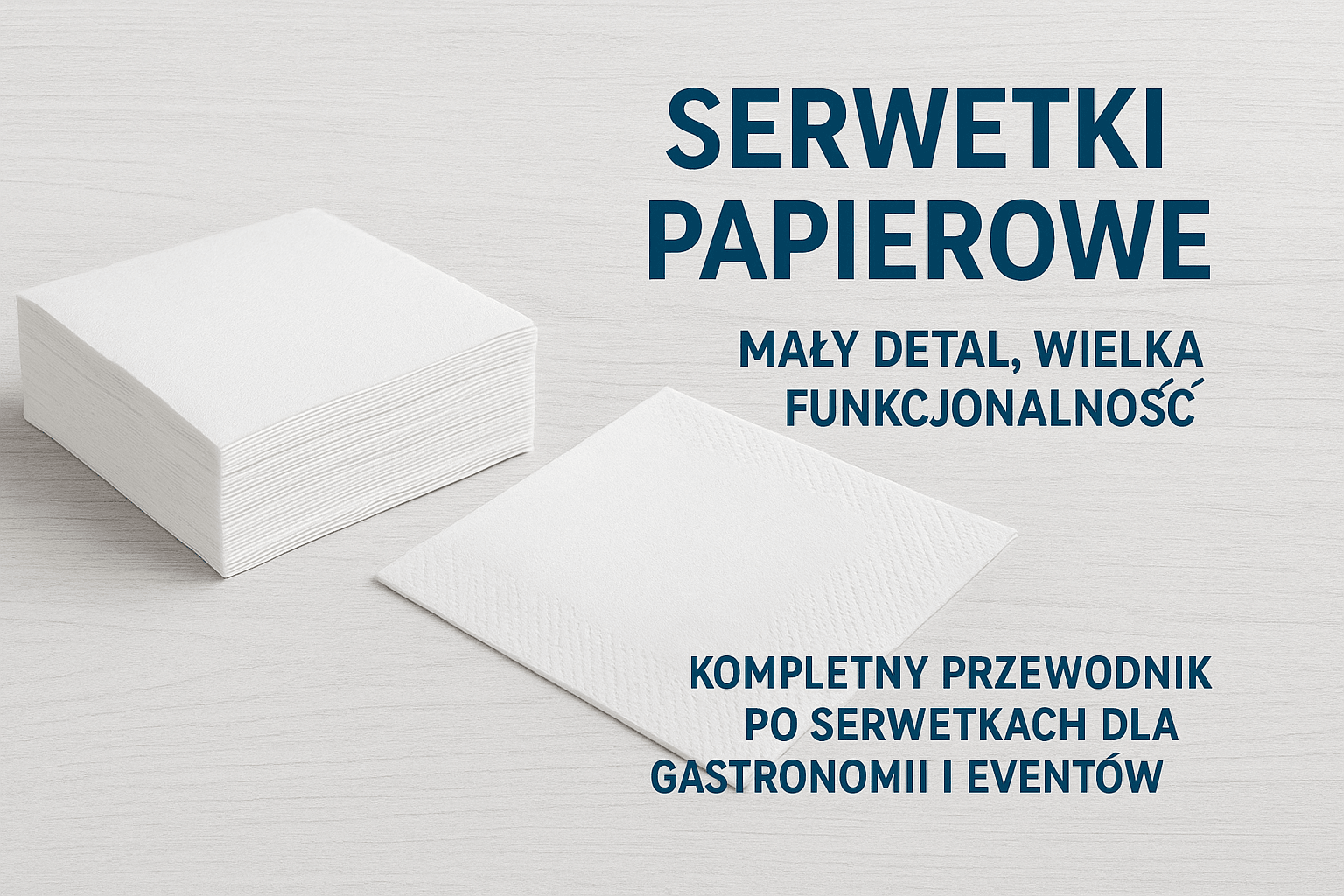 Serwetki papierowe – mały detal, wielka funkcjonalność. Kompletny przewodnik po serwetkach dla domu, gastronomii i eventów