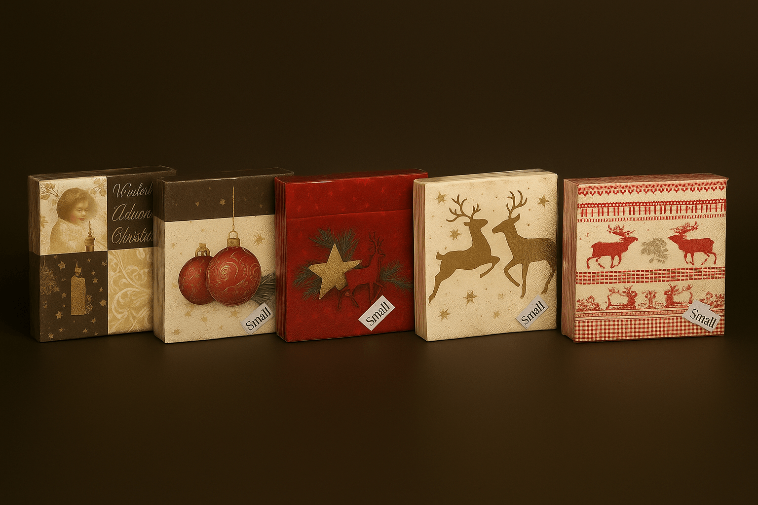 Serwetki papierowe na święta 2025 – które wzory wybrać?