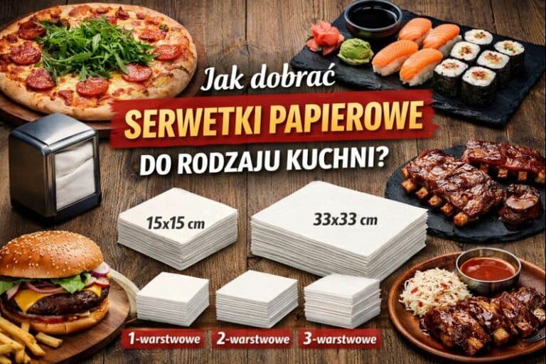 Jak dobrać serwetki papierowe do rodzaju kuchni?