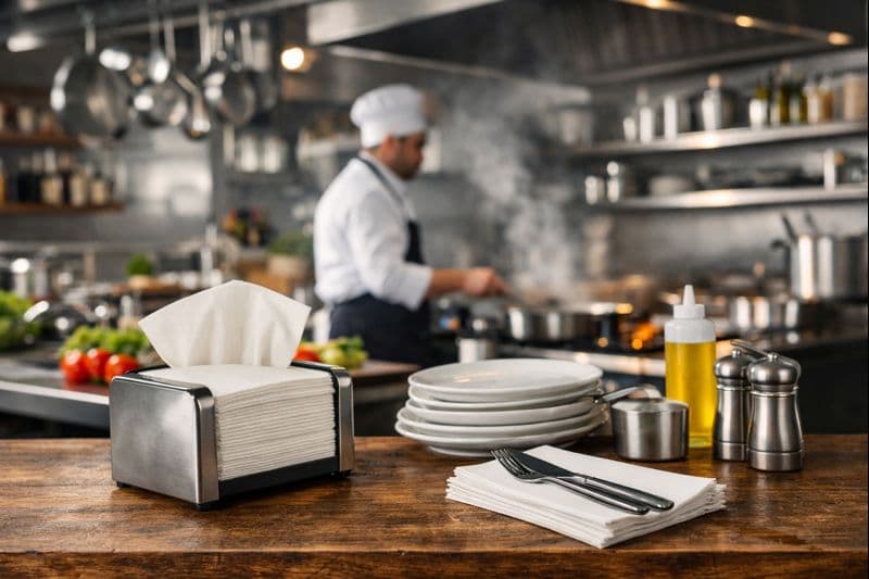 Wyposażenie lokalu gastronomicznego – lista startowa z ilościami