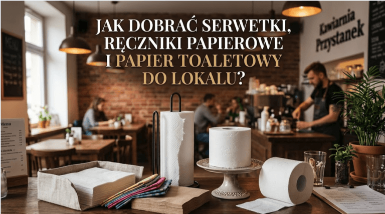 Jak dobrać serwetki, ręczniki papierowe i papier toaletowy do lokalu? Kompletny poradnik 2026