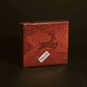 Serwetki papierowe bożonarodzeniowe z nadrukiem reniferów i gwiazdek – 20 szt., 3-warstwowe, 33x33 cm